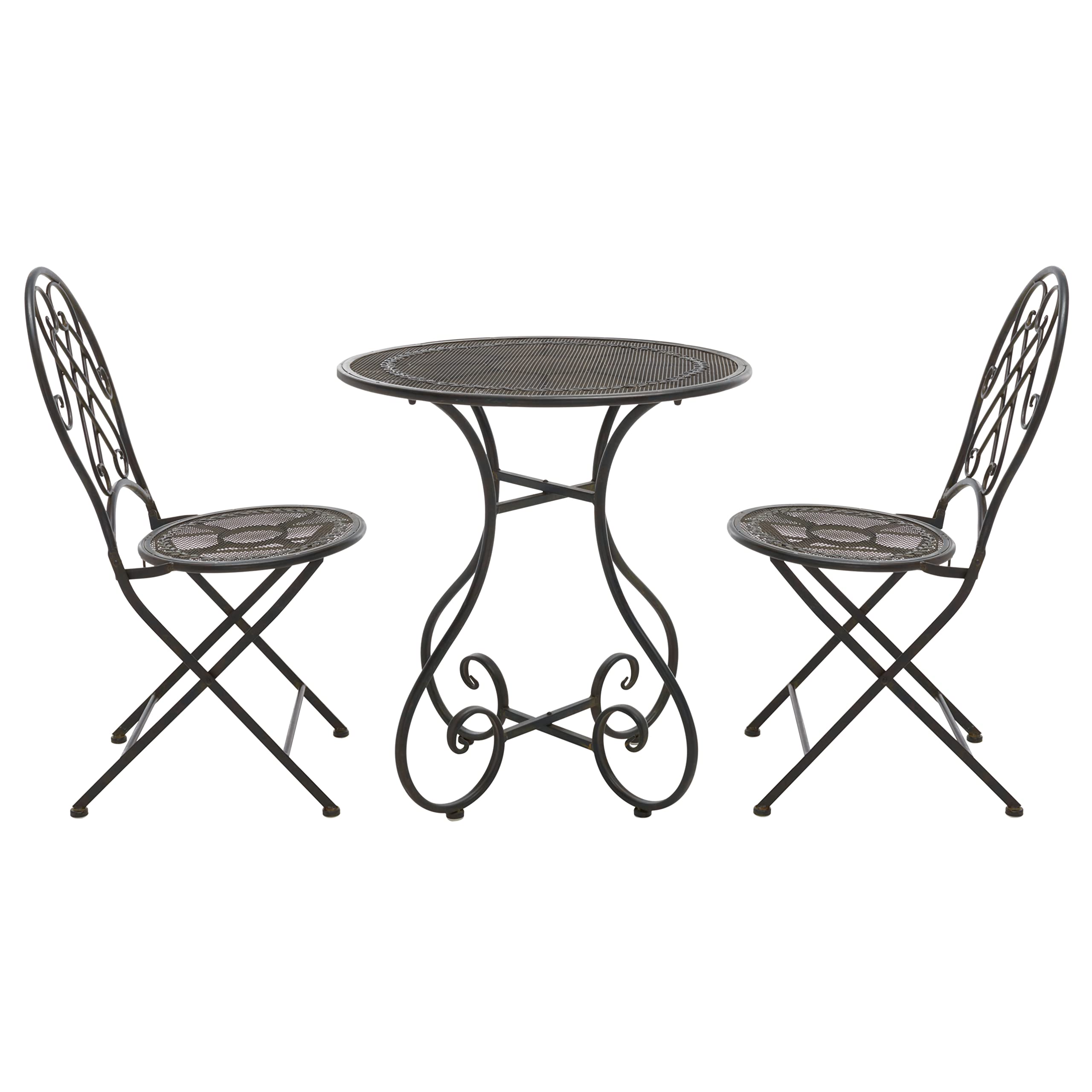 Amazon.com: SAFAVIEH Outdoor Collection Adriel Victorian Black