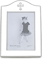 Vista 5 de Reed & Barton Abbey Cross - Marco plateado de 4 x 6 pulgadas, 1.05 libras, metálico