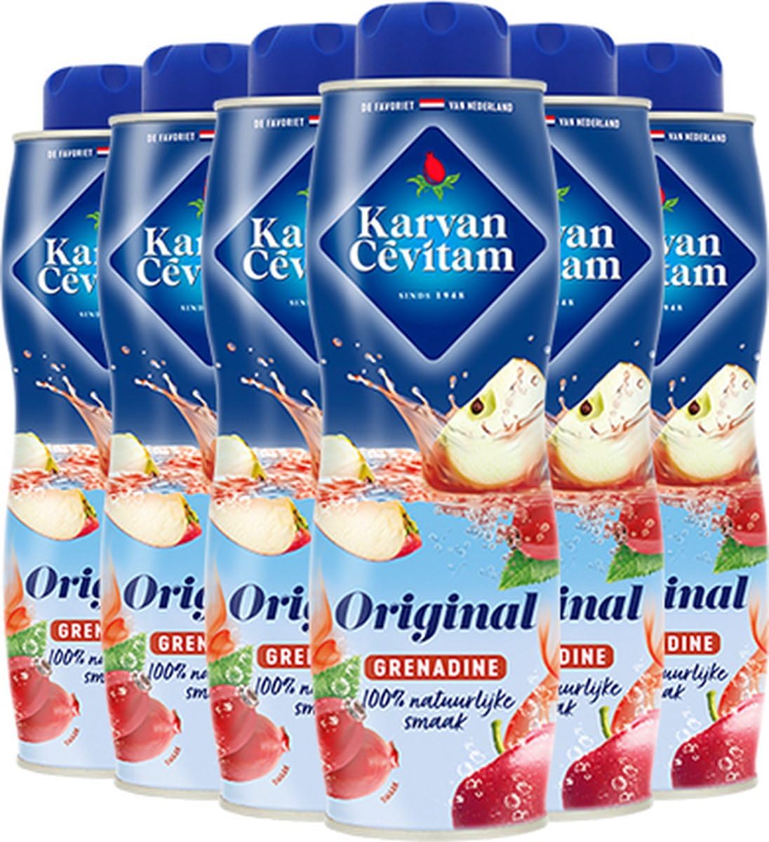Karvan Cevitam - Oryginalny Syrop Granatowy - 6x 60cl - Oszczędzające opakowanie