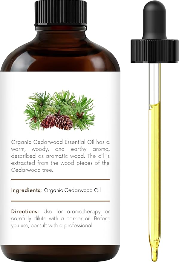 Aceite Esencial Orgánico de Cedro Handcraft Blends - 1 fl oz - Puro y Natural miniatura 2