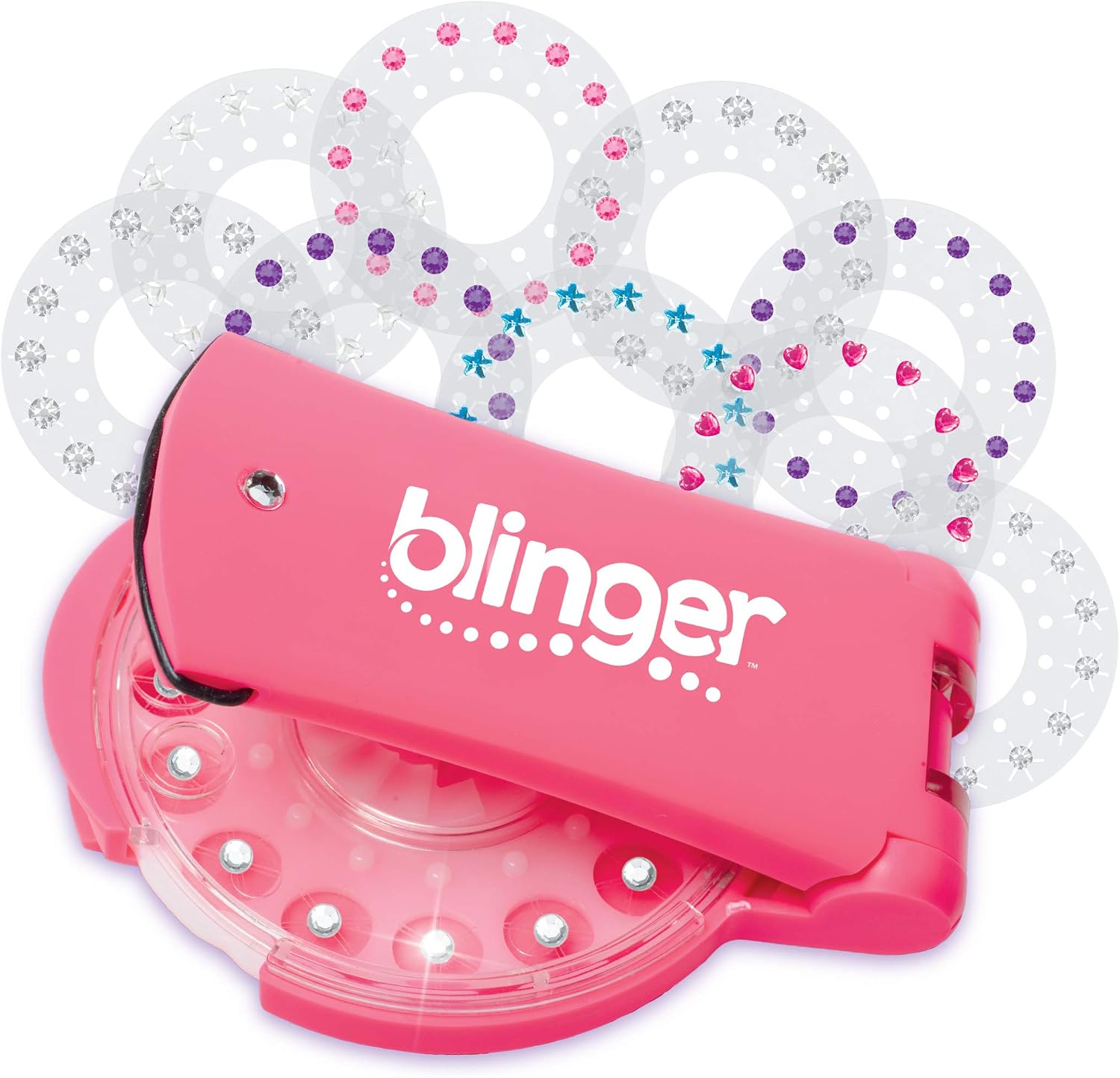 Blinger Deluxe Set, Luxury Collection, Comes with Glam Styling Tool, 5 Bonus Discs