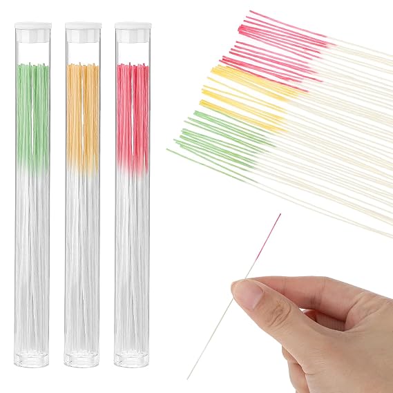 180 Pcs Ear Hole Cleaner Piercing Cleaner Floss Disposable Earring Hole Cleaner Floss, Nose Ring Cleaner Piercing Floss, Ear Hole Cleaner for Girls Women Men Ear Piercing Care Kit