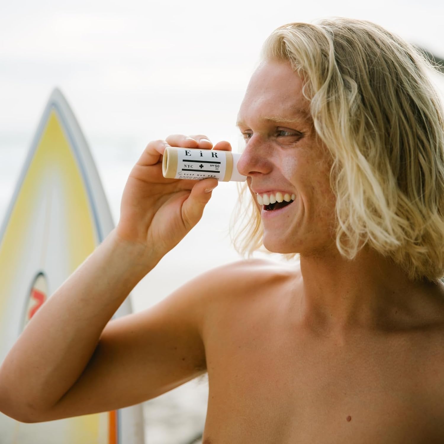 EiR NYC Organic Surf Mud Pro Sunscreen Stick - Non-Nano Zinc Oxide - Cruelty Free - Coconut, 1.5 Oz - Image 4