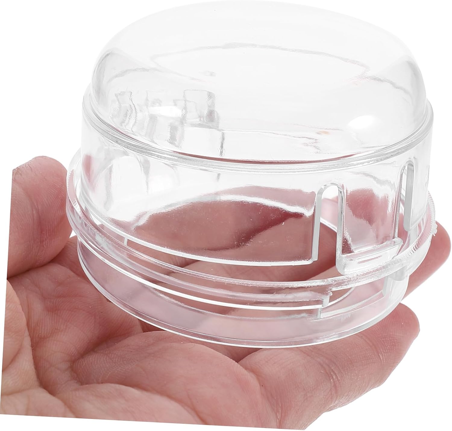 WOONEKY 10pcs Safety Gas Stove Knob Covers Clear Protectors for Preventing Accidents Fits Knobs Easy for Parents Hard for Boys and Girls