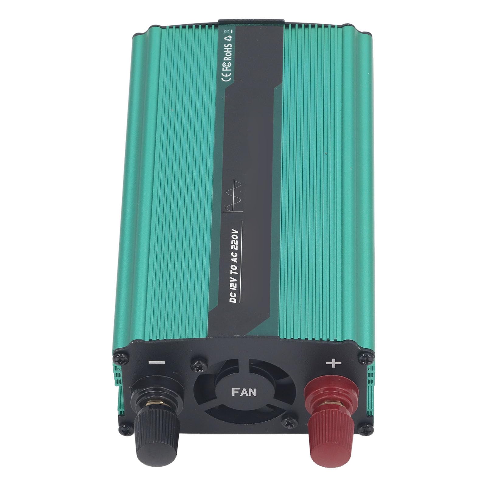 Inversor de Onda Sinusoidal Pura, Alta Eficiencia de Conversión, 12 V CC a 220 V CA, Inversor de Onda Sinusoidal Pura, Buena Conductividad Térmica, Inteligente para Automóviles