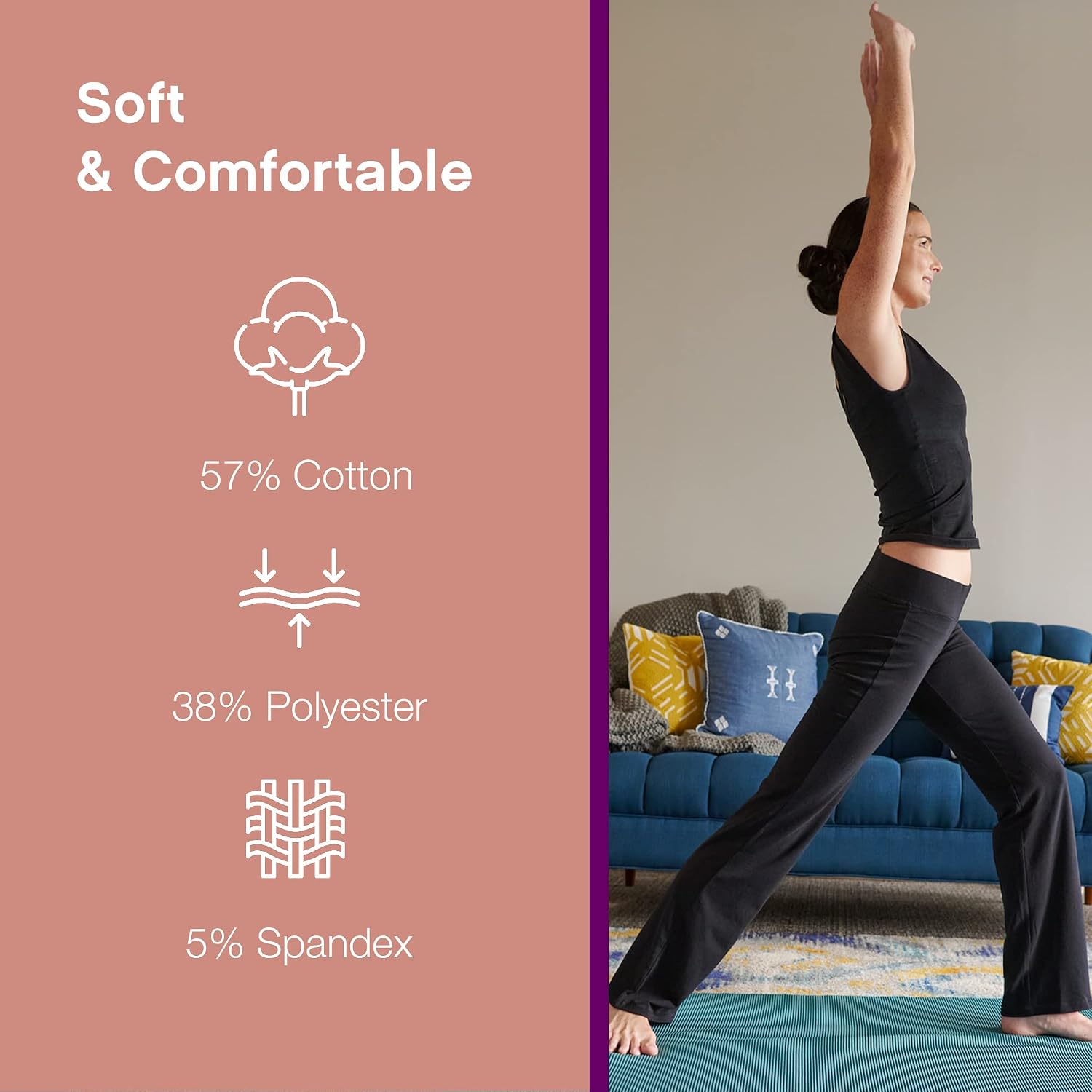 No nonsense Women’s Yoga Flared Legging