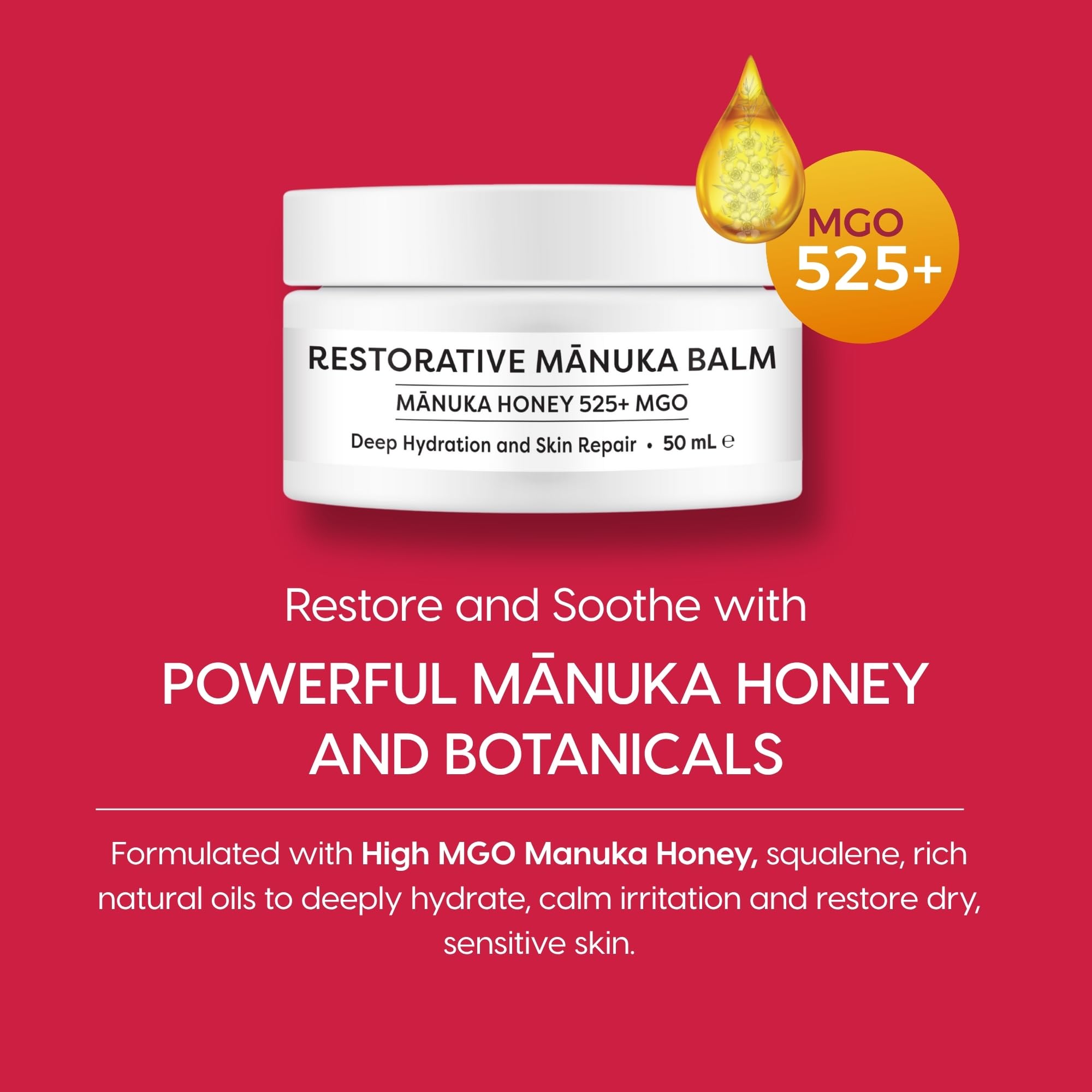 Melora Manuka Honey Balm, 50 ml (Pack of 1) - Image 3