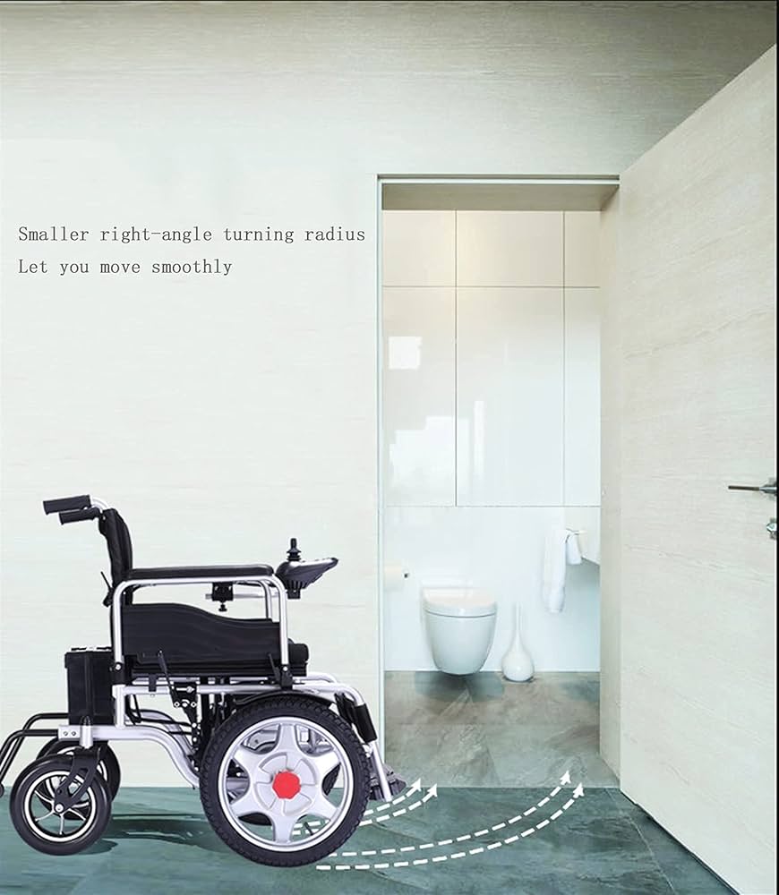 Amazon.co.jp: 軽量電動車椅子大人用全地形対応デュアルパワー