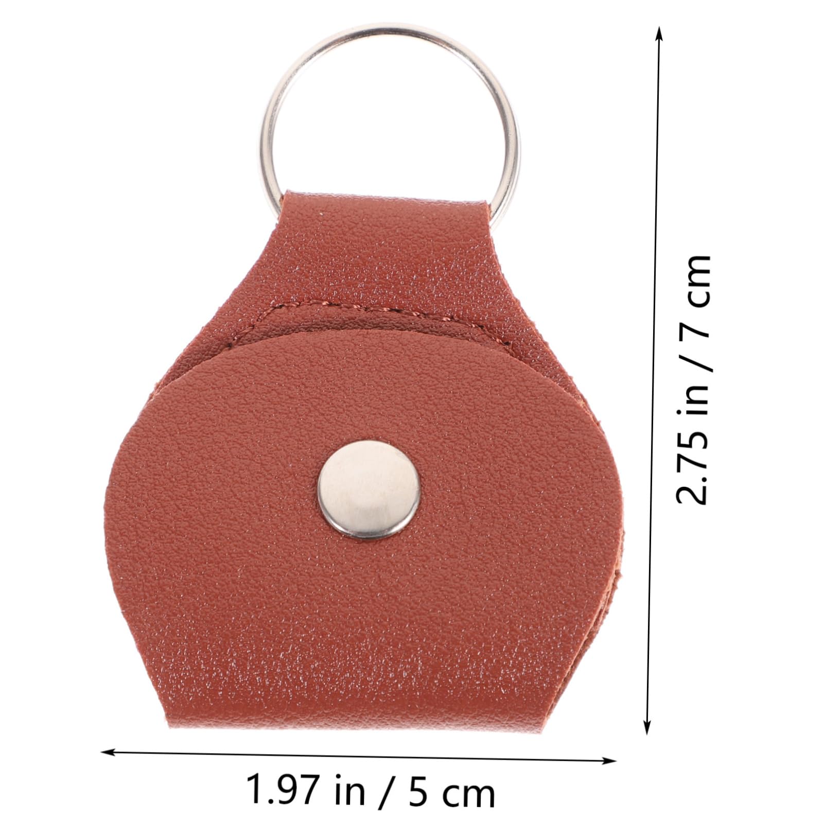 Kisangel Guitar Pick Bag 6pcs Sturdy Pick Holder for Accessories Hanging Plectrum Bag