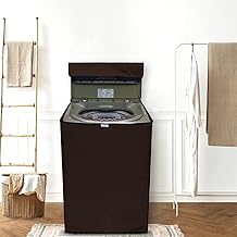 Dream Care Top Load Washing Machine Cover Dustproof And Durable Fabric Protection for Top Brands & Models (Coffee , 6 -6.5 Kg)