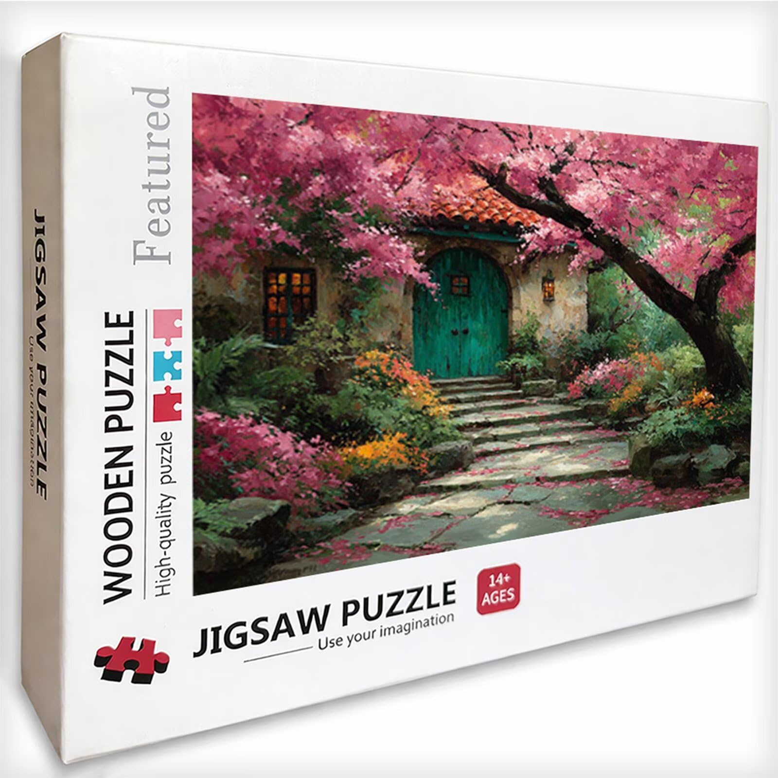 Casa Puzzle Madera 2000 Piezas, áRbol Puzzle Adultos con Caja 99x70cm, Rompecabezas Desafiante, para Hombres Mujeres Adolescente, Juegos de Rompecabezas Creativos, Decoracion Hogar Regalo, D-6237
