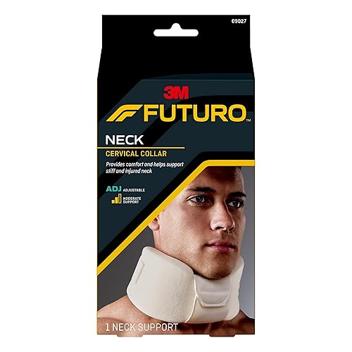 Futuro - Collar cervical FUTURO 70011000828 ideal para nervios pellizcados o tensiĂłn en el cuello talla Ăşnica blanca Futuro - Collar cervical FUTURO 70011000828 ideal para nervios pellizcados o tensiĂłn en el cuello talla Ăşnica blanca