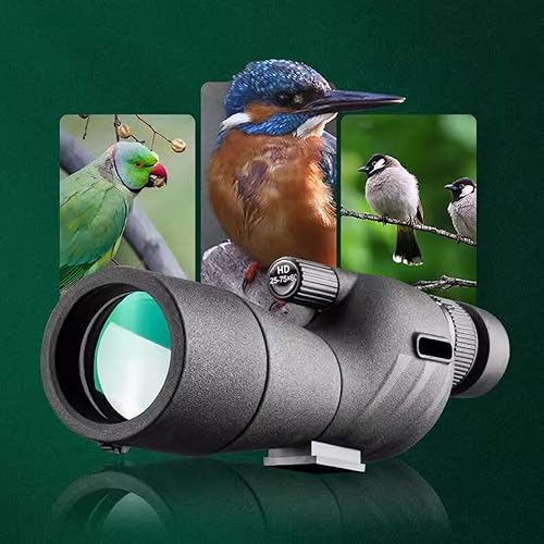 Miniatura 7 de SchAan telescopio Profesional para ver planetas Binoculares para caza 25-75X60 Aumento variable Telescopio monocular de alta definición,