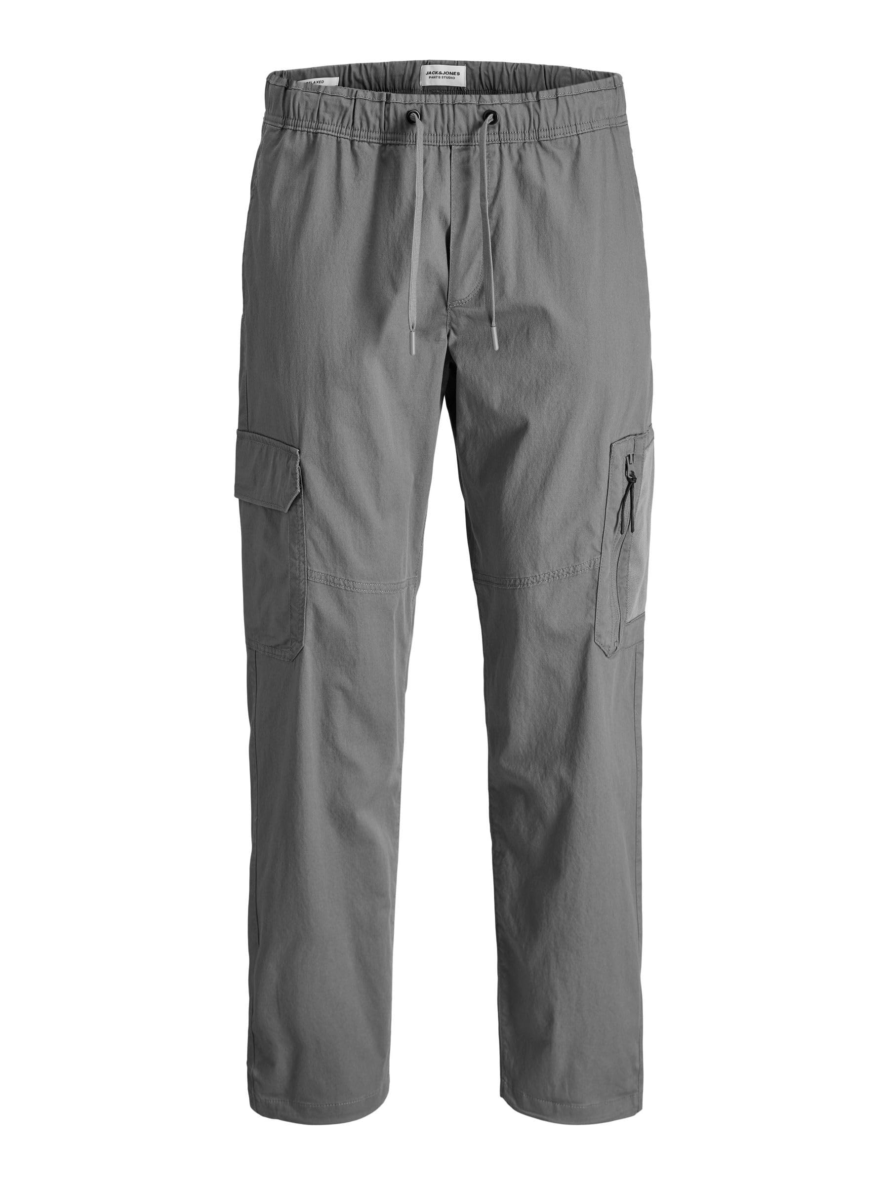 JACK & JONES Jpstkane River Tech Cargo Jogger Sn, granitgrau, XL