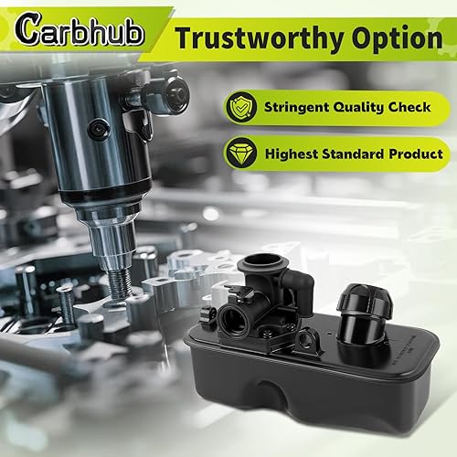 Miniatura 3 de Carbhub 494406 Tanque de combustible y carburador 795477 de repuesto para 498809 498809A 795469 794147 699660 794161 498811 Carb con bombilla de