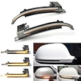 Xinctai Sequential Led Side Mirror Marker Light Turn Signal Lamp Compatible with Audi A4 S4 A5 S5 B8 A6 S6 A8 S8 Q3 SQ3 A3 8P