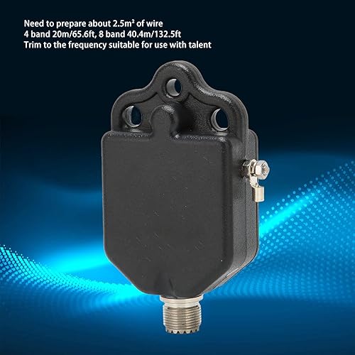 Miniatura 2 de Antena de alimentación de extremo HF, 4 bandas 8 bandas 1MHz a 30MHz 100W Alimentación final Antena de radio SSB FT8, FM, FSK para exteriores