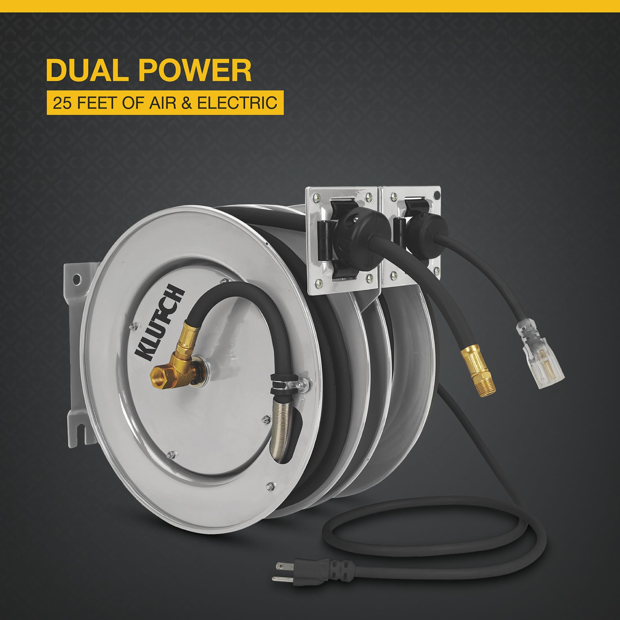 Dixon Valve HSR18 Steel Swing Type Hose Storage Reel, 150' Light Weight Hose Capacity, 1-1/2