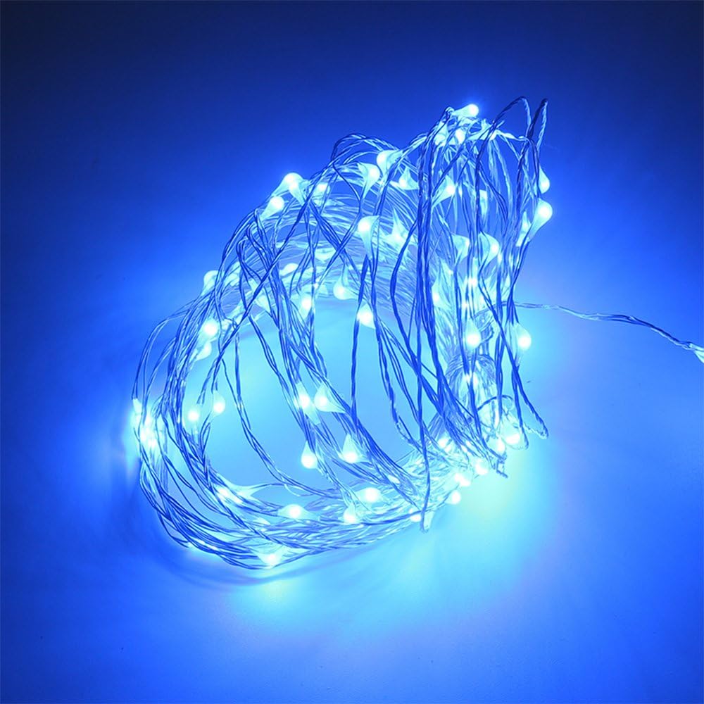 SENHAI 6 PCS Fairy String Lights 7.2ft 20 LEDs Wire Battery Powered Fairy Rope Light for Decoration (6 Colors)