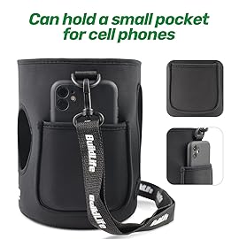 QuiFit 1 Gallon Water Bottle - with Straw & Motivational Time Marker Leak-Proof BPA Free Reusable Gym Sports Outdoor Large(128OZ) Capacity Water Jug(Gray/Black with Sleeve,1 Gallon)