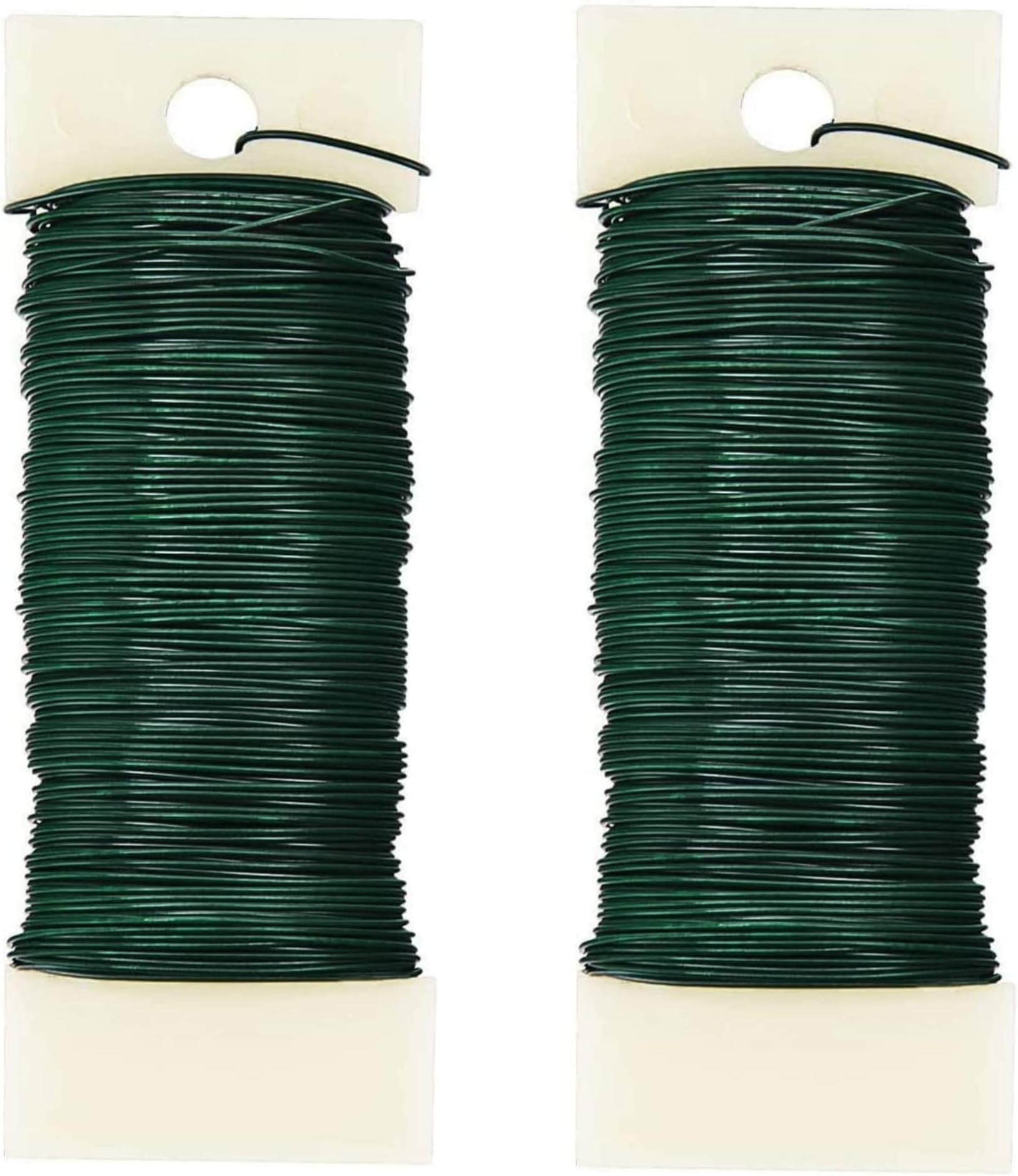 2pcs Florist Wires Green, Flower Arranging Accessories, Floral Floristry Wires For Wreath Making, Flower Arranging Supplies
