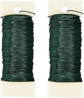 2pcs Florist Wires Green, Flower Arranging Accessories, Floral Floristry...