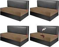 Vista 101 de Fundas de cojín 100 % impermeables para caravana, tela elástica, repuesto para asiento de cámper, funda de sofá lavable diseñada para banco de auto