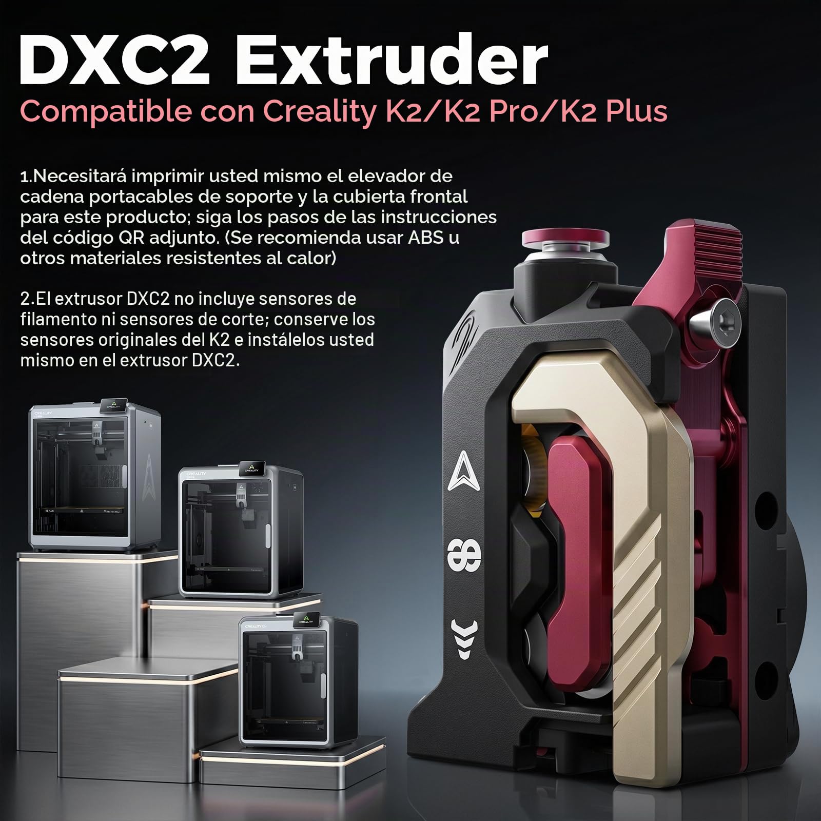 Creality K2 Pro Buse de 0,4 mm DXC2