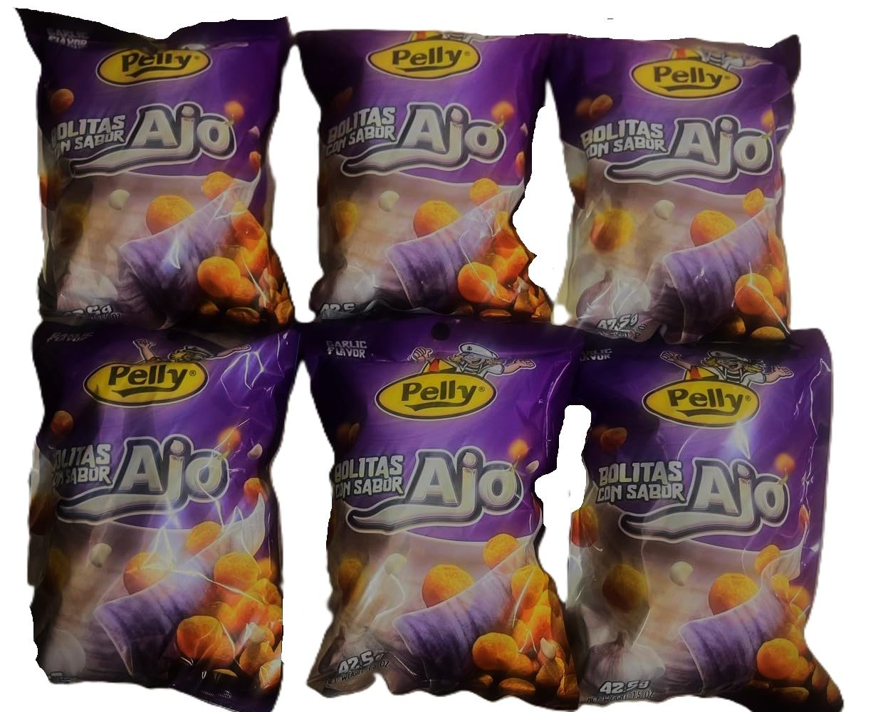 Pelly de Ajo Cuban Pelly Ham Salados 1.5oz (6 Packs)