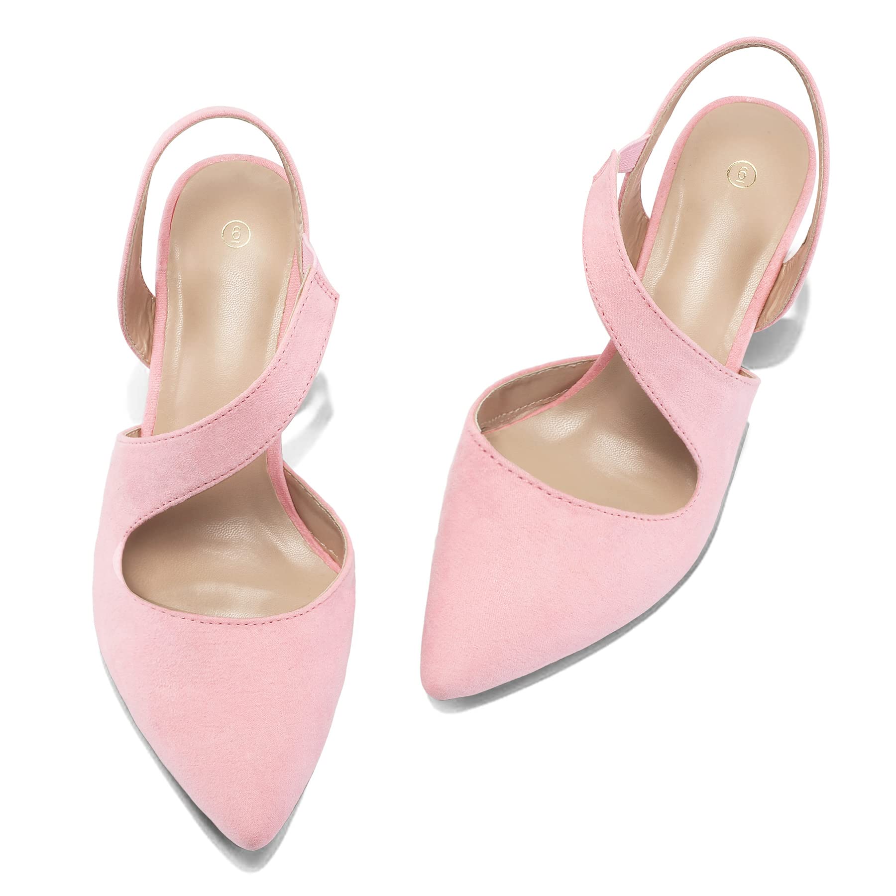 Snapklik.com : Mysoft Womens Dress Shoes Low Heels 2 Inch Kitten Pumps ...