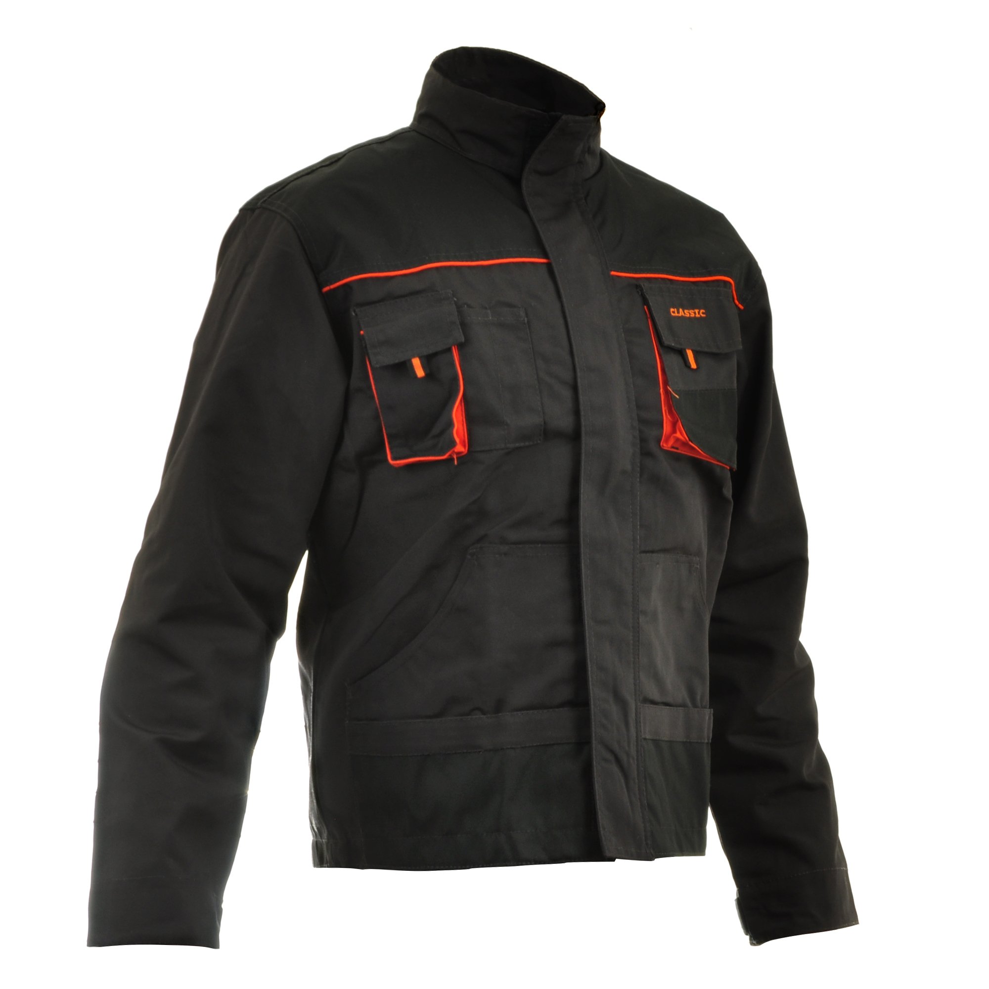 ART.MAS Arbeitsjacke, Berufsjacke, KFZ, Montagejacke, Classic, Graphit, 270 g/m2