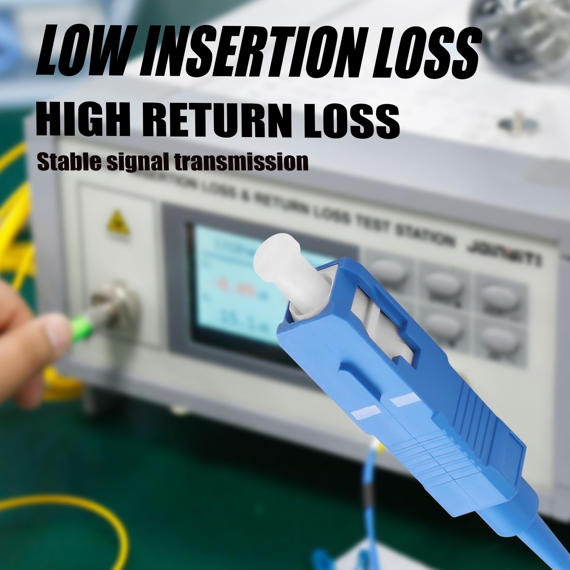 YACSEJAO Pigtail Fibra Ottica SC/UPC - 12 Fili, 1.2 M, Single Mode Per Reti