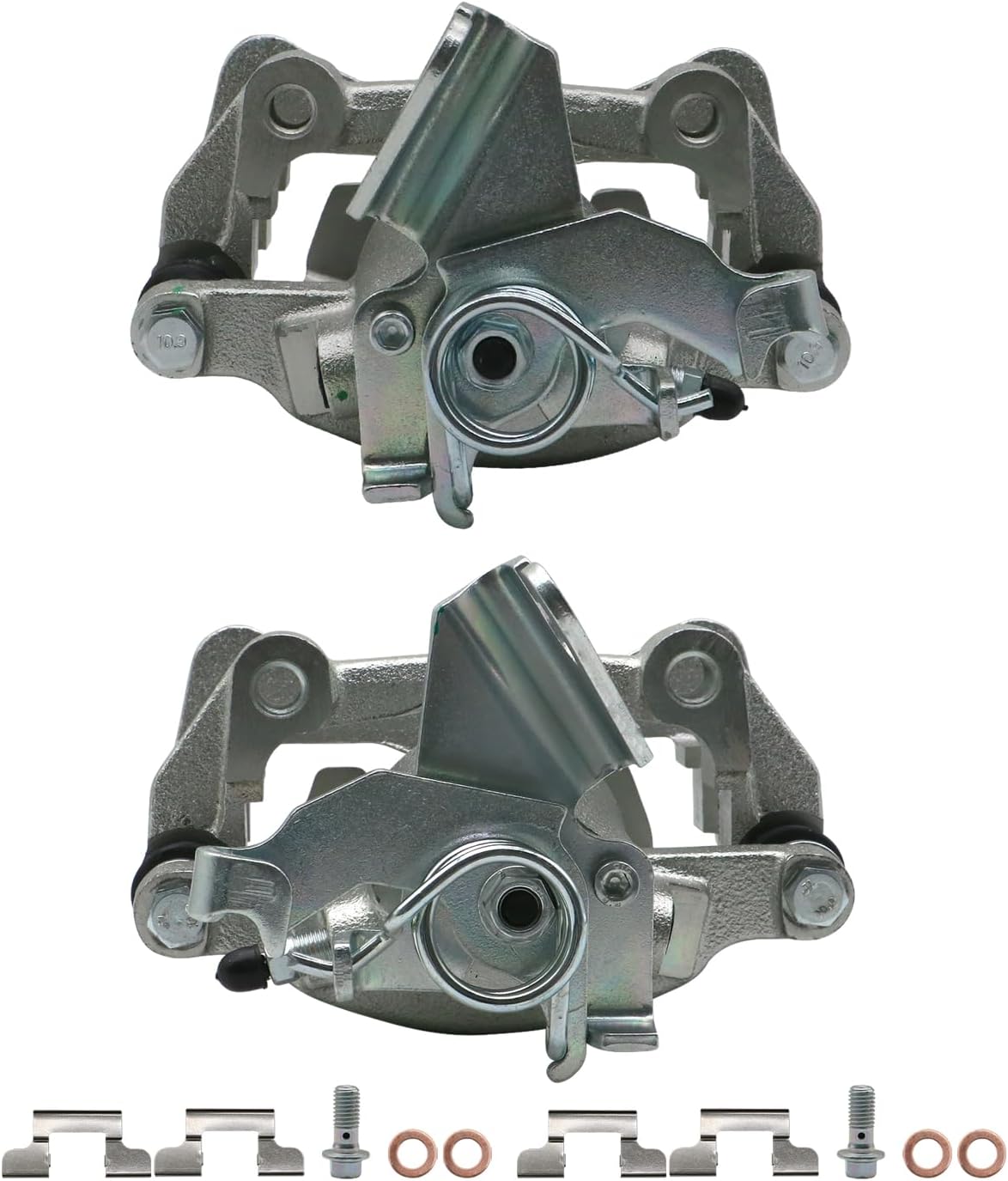 Chefull 18B4926 18B4927 Disc Rear Brake Caliper Assembly with Bracket Compatible with Ford Mustang 2005-2014, Rear Driver and Passenger Side