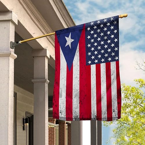 Miniatura 2 de Bandera de Puerto Rico Bandera de Puerto Rico Bandera de Casa de la Amistad de Puerto Rico - Banderas de Estados Unidos Bandera de Poliéster Premium