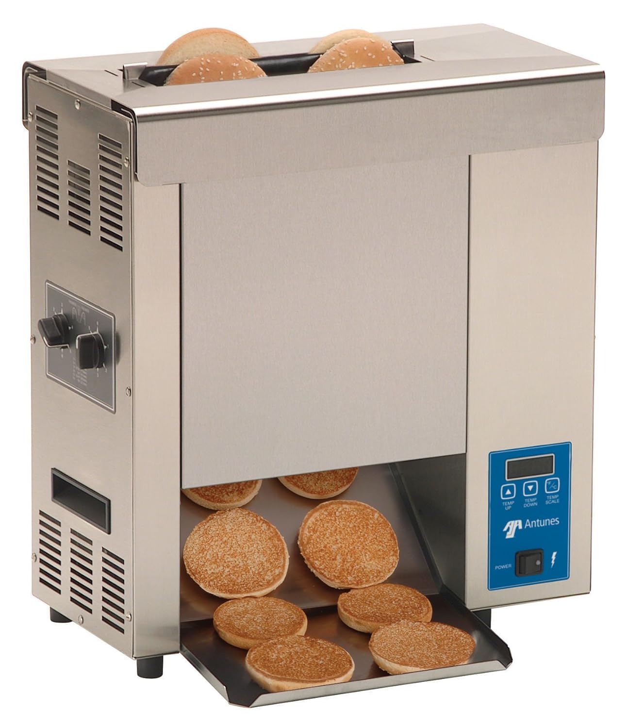 Antunes 9210200 VCT-2000 Vertical Contact Toaster (International Model), 21.25" Length, 15.25" Width, 23.25" Height