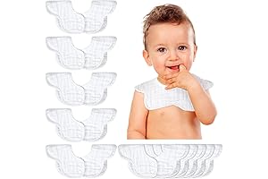 Geyoga Baby Bibs: 360° Coverage for Tidy Tykes