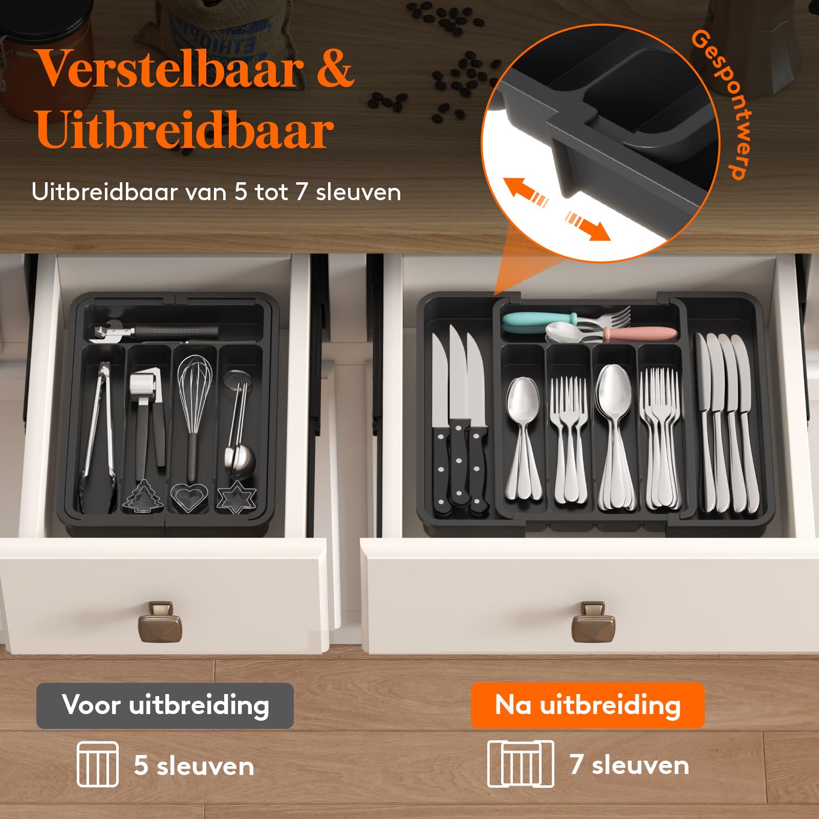sossai® Divio bestekbak voor laden 45 cm | breedte 38 cm x diepte 43 cm | kan op maat... | bol