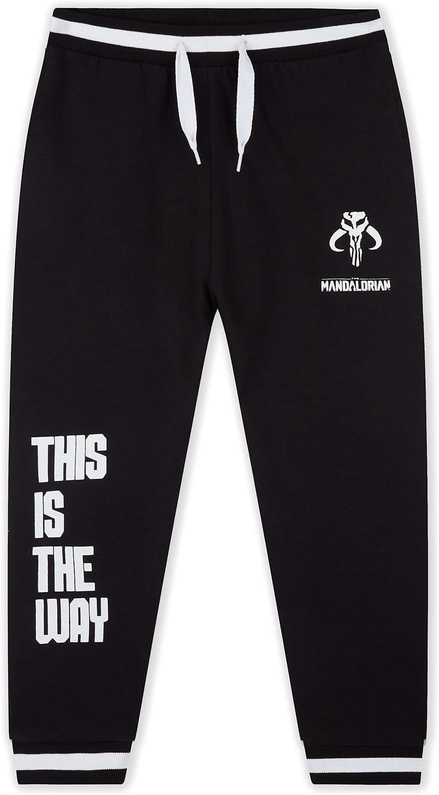 DisneyThe Mandalorian Kids Joggers, 100% Cotton Boys Tracksuit Bottoms Age 5-14