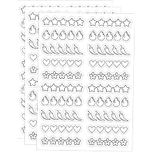 1000 Pcs Christmas Book Rating Stickers,Book Review Stickers for Readers Planner & Reading Log,Bookish Gift for Bookworms
