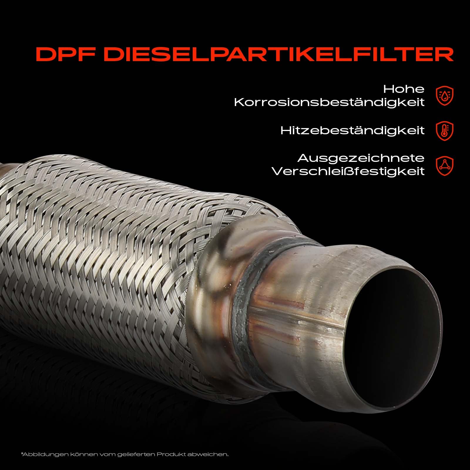 Frankberg DPF Dieselpartikelfilter Diesel Kompatibel mit E90 E91 E92 E93 325d 330d E60 E61 525d 530d X3 E83 Replace# 18307806413