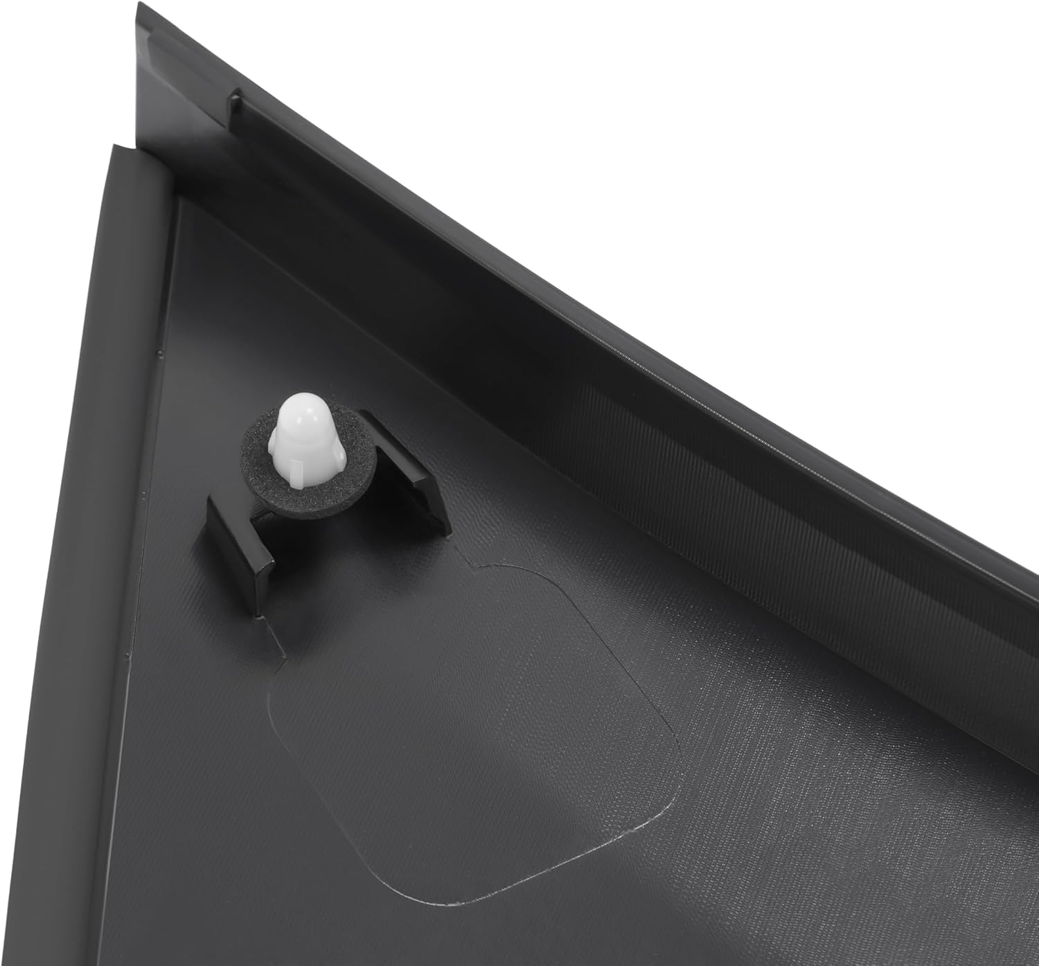 Rear Quarter Molding Cover Compatible with 2016-2022 Toyota Prius Prime AWD-e Replace for 62505-47012 62506-47012 Window Trim Panel Rear Triangular Cover Plate Outer Pillar Molding Left + Right