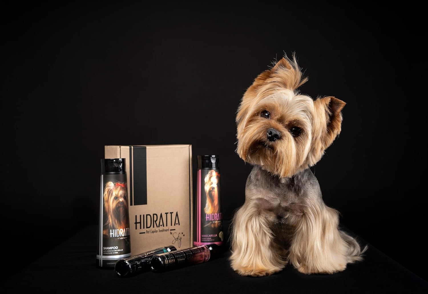 Premium Dog & Cat Hydrating Shampoo + Mask Kit – Henna & Natural Oils for Shiny, Tangle-Free Coat – 12.5 oz / 370 ml Set