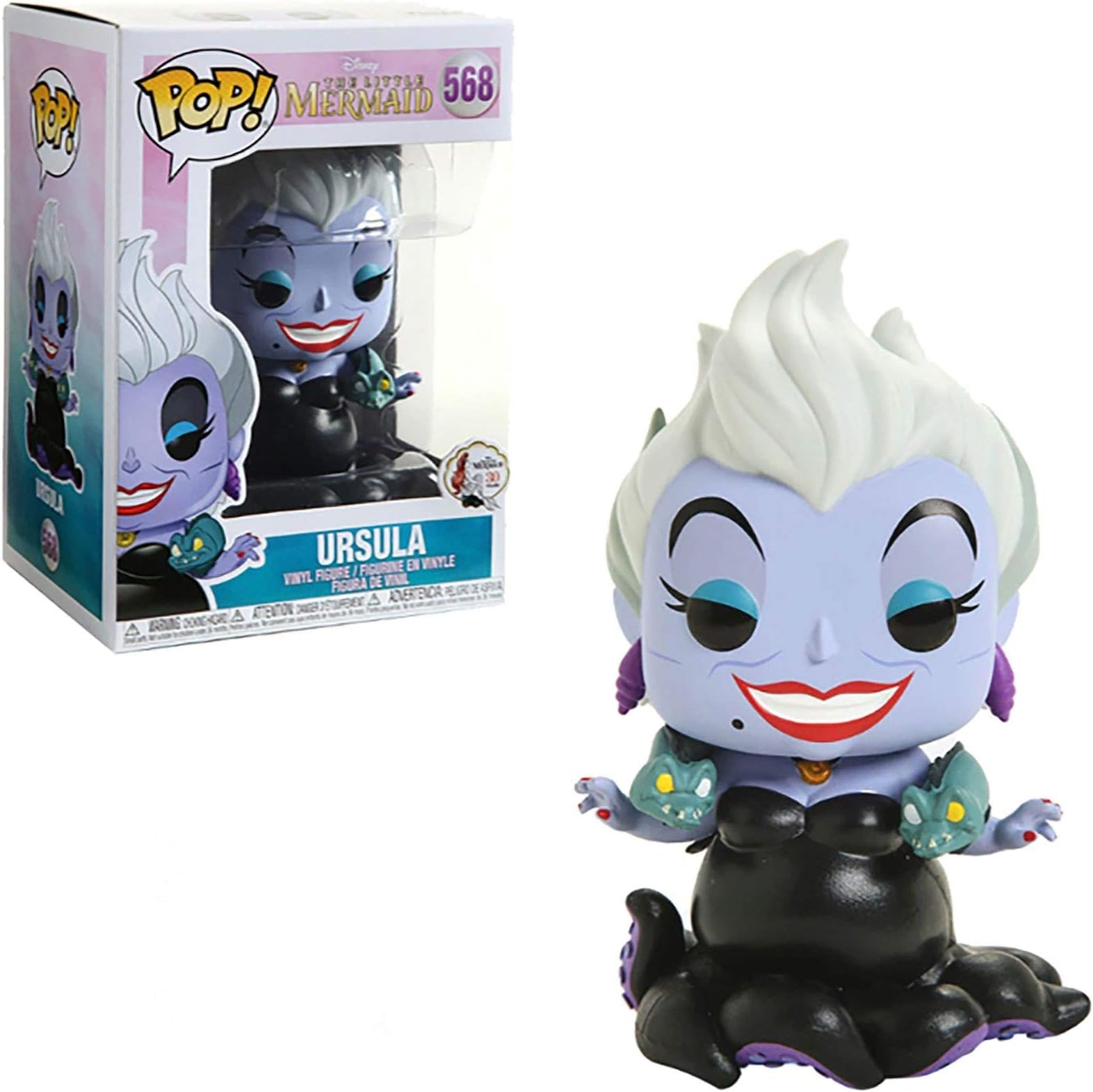 Pop Disney: Little Mermaid-Ursula with Eels, Multi-Colour, FU40103
