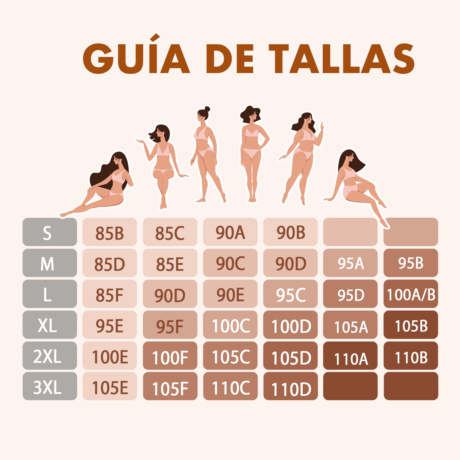 Ganado Sujetadores sin Aros Mujer Sujetador Push Up sin Costuras con Relleno Bralette con Cuello En V Sexy Sostenes Básicos