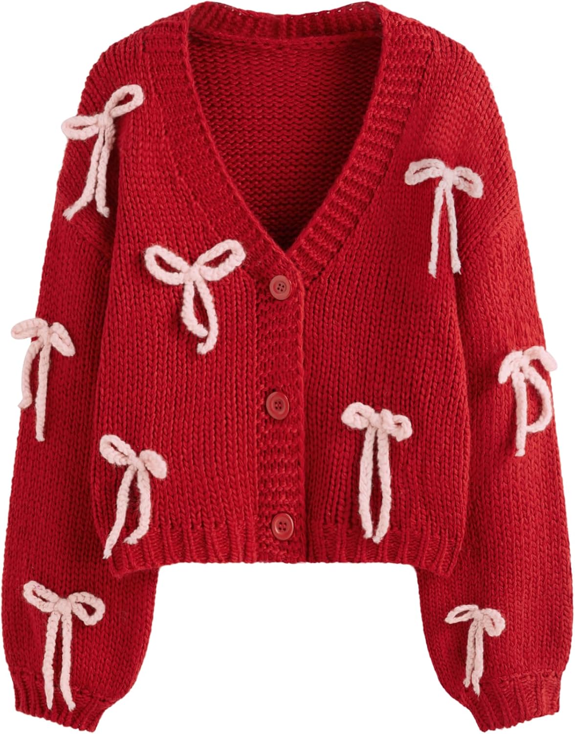 CIDER Women's Button Down Cardigan - Long Sleeve Crew Neck Knit Sweater | Casual Soft Knitwear For Everyday Wear