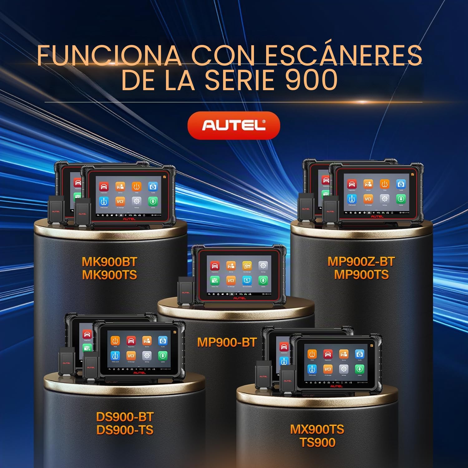 Autel MaxiVCI V150 VCI150 Adaptador Inalámbrico, Interfaz Comunicación