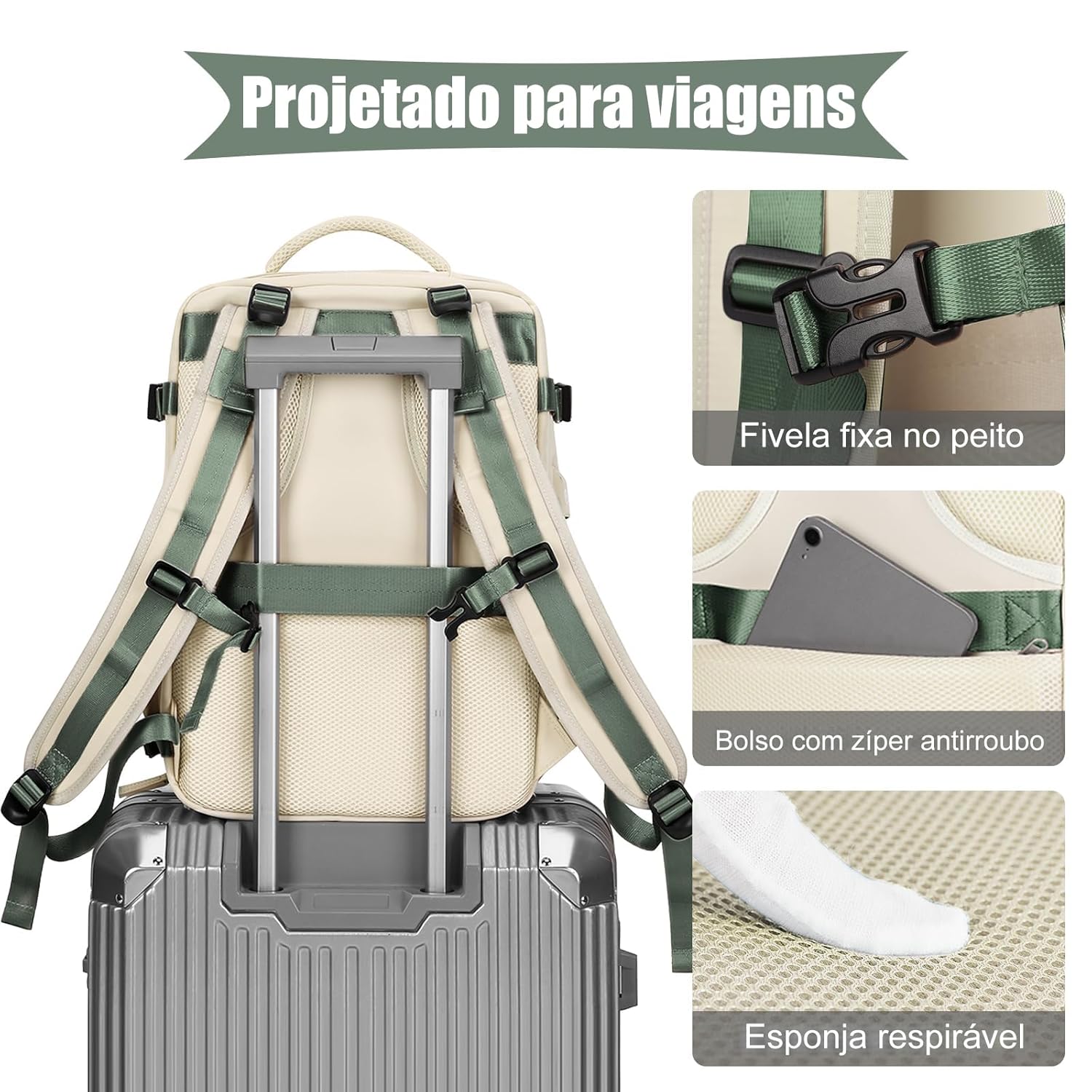 Mochila De Viagem Grande Impermeável, Com Porta Usb, Compartimento Para Sapatos, Bolsa Para Objetos úmidos, Mochila Para Notebook, Mochila Feminina em promoção! Veja a oferta e mais achadinhos de Bolsas 8 Hoje é o melhor dia para comprar Mochila De Viagem Grande Impermeável, Com Porta Usb, Compartimento Para Sapatos, Bolsa Para Objetos úmidos, Mochila Para Notebook, Mochila Feminina com aquele preço maroto! Promoção! Aproveite a oferta! 8