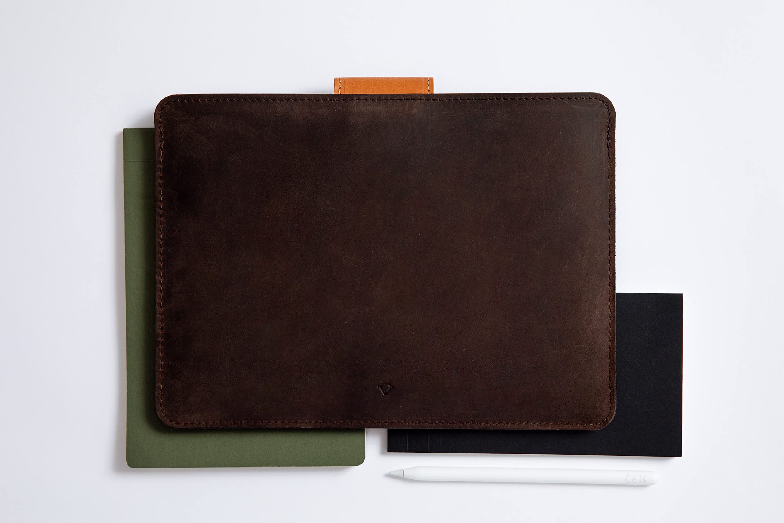 IPad Hülle Aus Vollnarbenleder Mit Merinowollfilz, Für Air/Pro 11" & 10.2", Magnetverschluss