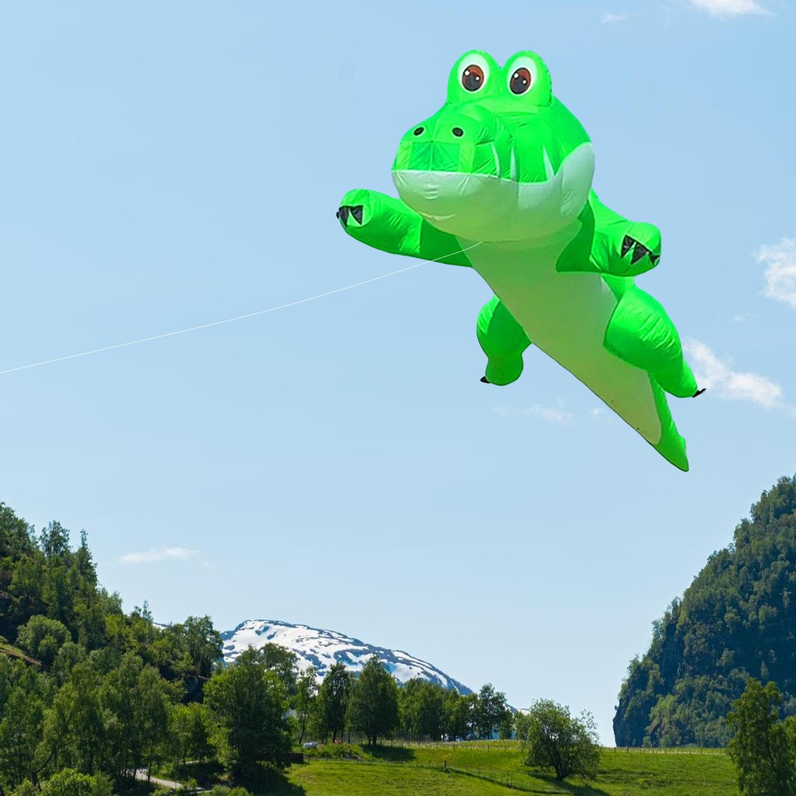 Perfeclan Crocodile, idéal pour débutants, Robuste et Facile à Piloter, Parfait pour Les Parcs, Les Sorties en Famille à la Plage ou