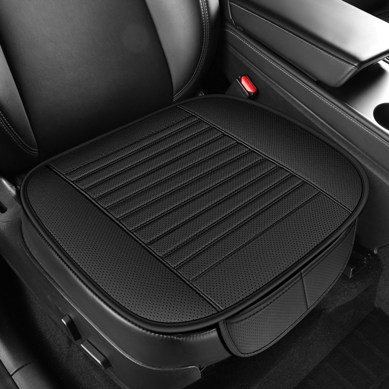 GSYDMHLKP Car Seat Covers For Peugeot 3008 E3008 P64 2024-2026 Protector for Front Seat Bottom Leather Front Driver Passenger Seat Protector Pad easy install,A